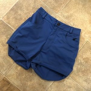 Lululemon high waisted shorts